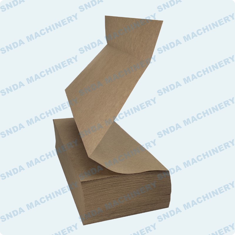 High Speed Fanfold Kraft Paper Perforating and Folding Machine(200 meter/min)
